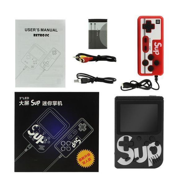 Ігрова приставка Sup Game Box 400 ігор з джойстиком чорна 3_02178 фото