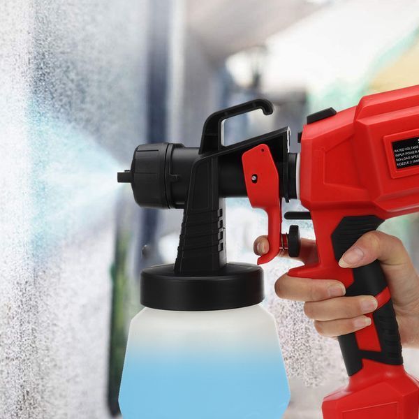 Фарборозпилювач Cordless Paint Spray Gun акумуляторний 0.8L 400W червоний 3_05716 фото