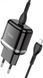 Зарядний пристрій Hoco N24 QC3.0 20W Type-C з Lightning кабелем Black 7_02681 фото 2