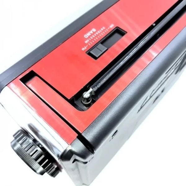 Радіоприймач Golon RX-006 MP3+USB+MicroSD від мережі та батарейок Red 3_03034 фото