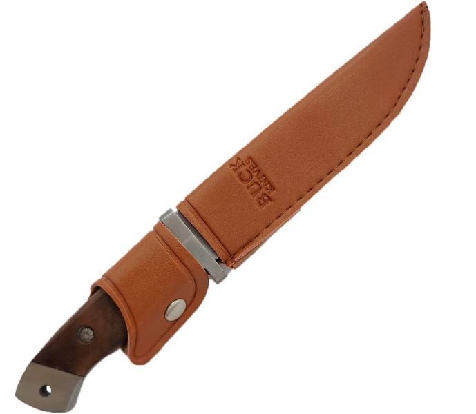 Ніж мисливський Buck USA 2008 міцний із чохлом 25 см чорний 7_01572 фото