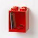 Кубічна настінна полиця RIAS DK-285 LEGO 19х16х15 см Red 3_07515 фото 3
