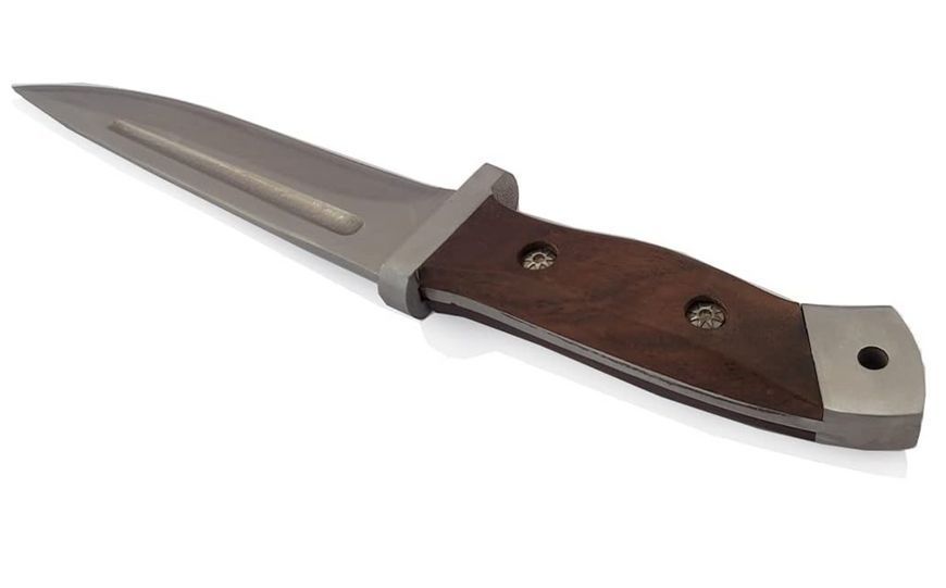 Ніж мисливський Buck USA 2008 міцний із чохлом 25 см чорний 7_01572 фото