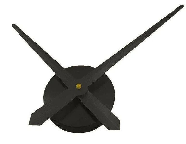Настінний 3D-годинник xz127 10-30 см Black 3_01200 фото