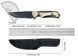 Мисливський ніж Santia A550 з чохлом 21 см Чорний 7_00059 фото 5