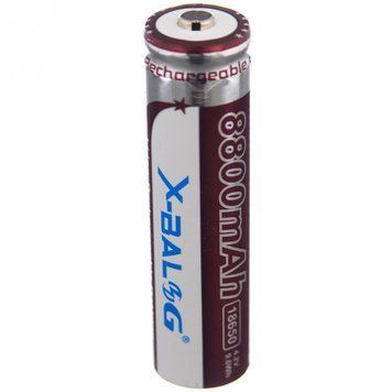 Акумулятор X-Balog 18650 Li-ion 8800mAh 3.7V для електроніки Brown 7_01654 фото