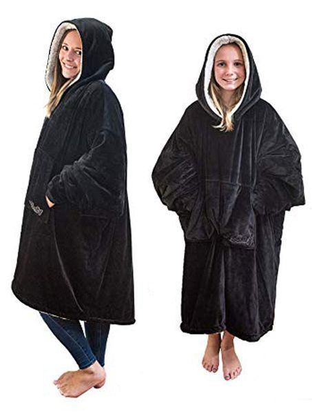 Затишний плед з рукавами Huggle Hoodie для комфортного відпочинку Розмір OneSize 3_04444 фото