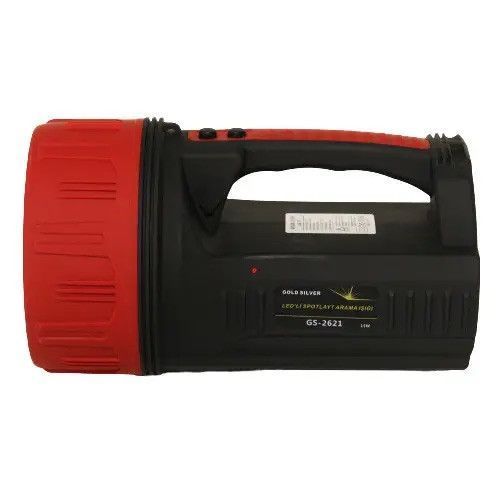 Фонарь ручной аккумуляторный Gold Silver GS-2621 9000 мАч Black-Red 3_03860 фото