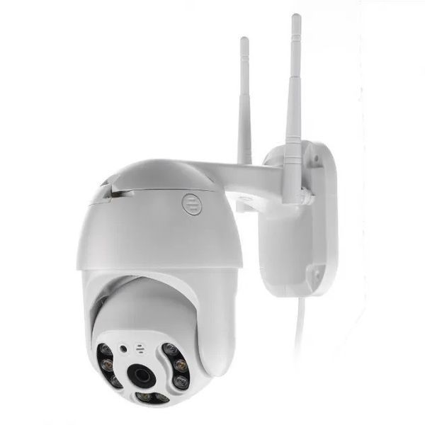 Камера відеоспостереження IP PTZ-120 Wi-Fi 2MP вулична з віддаленим доступом біла 3_02535 фото