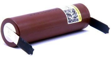 Акумулятор LiitoKala HG2-N 18650 Li-ion 3000mAh 3.7V для зварювання Burgundy 1шт 7_02594 фото