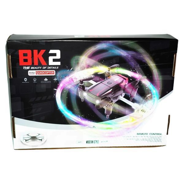 Квадрокоптер Plane Toys BK2 с RGB подсветкой черный 3_05372 фото
