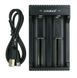 Зарядний пристрій LiitoKala Lii-L2 USB для 2 акумуляторів Li-Ion/LiFePO4/Ni-Mh Black 3_05241 фото 3