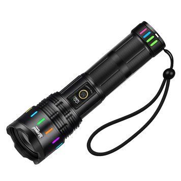 Ручний ліхтар YEMAO YM-G646 4000LM 60W LED з акумулятором Type-C Чорний 7_02900 фото