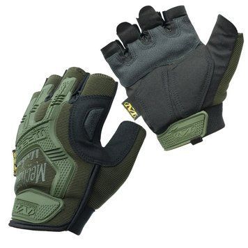 Тактические перчатки без пальцев 10154 XXL для активного отдыха Olive Green 7_02350 фото