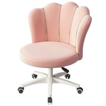 Крісло RIAS DSF-201 Квітка з м'якою оббивкою та висотою 75-85 см Pink 3_07739 фото