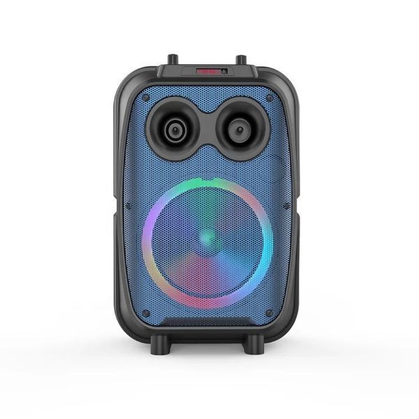 Портативна Bluetooth колонка ZQS-8120 8" RGB валіза з караоке 3000 mAh 20W Black 3_05116 фото
