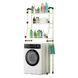 Полиця для прання Washing Machine Rack 155x64 см функціональна Біла 3_06934 фото 1