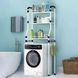 Полиця для прання Washing Machine Rack 155x64 см функціональна Біла 3_06934 фото 2
