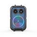 Портативна Bluetooth колонка ZQS-8120 8" RGB валіза з караоке 3000 mAh 20W Black 3_05116 фото 3