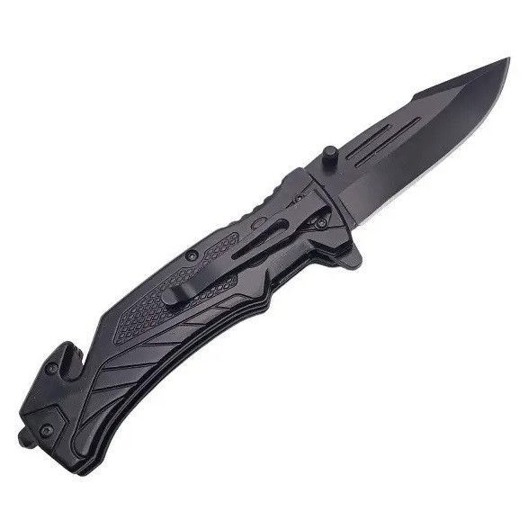 Ніж складаний Browning DA75 з кліпсою та склобоєм 23см Black-Brown 7_00918 фото