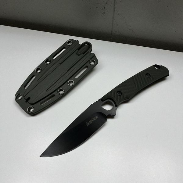 Нож Kershaw Steppe для охоты с чехлом длина 19см цвет All Black 7_02870 фото