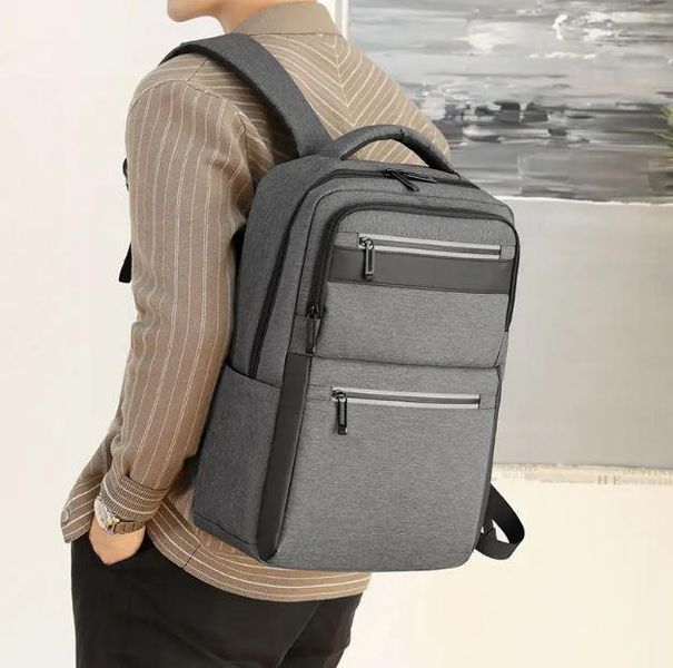 Городской рюкзак Urban Bag с USB и отделением для ноутбука 16" Серый 3_04948 фото