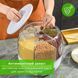 Диспенсер поворотный для хранения круп и сыпучих продуктов на 6 секций White 3_03863 фото 3