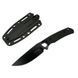 Нож Kershaw Steppe для охоты с чехлом длина 19см цвет All Black 7_02870 фото 1