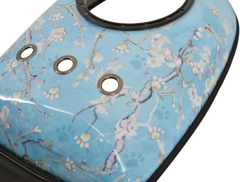 Рюкзак для питомцев CosmoPet CP-6 с иллюминатором для путешествий Blue 3_03874 фото