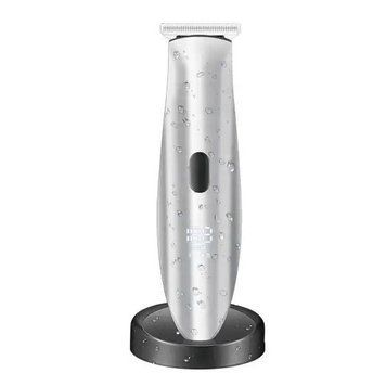 Машинка для стрижки Kemei KM-6038 акумуляторна Silver 3_03523 фото