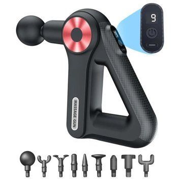 Массажер для мышц Massage Gun SL-8891 9 насадок Black 3_04092 фото