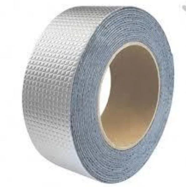 Армированная клейкая лента Butyl Tape 10м x 5см для ремонта Silver 7_02460 фото