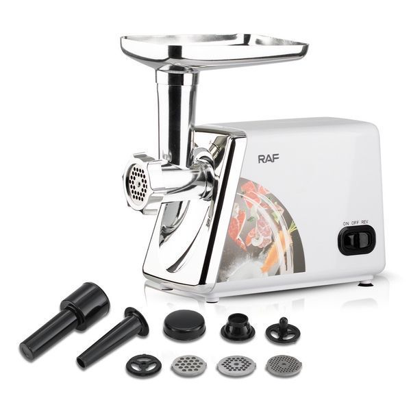 Мясорубка электрическая RAF R.3383 с защитой от перегрева 2500W для кухни White 3_07560 фото