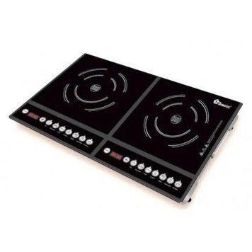 Плита индукционная Domotec MS-5862 настольная 2 конфорки 4000 Вт черная 2_009615 фото