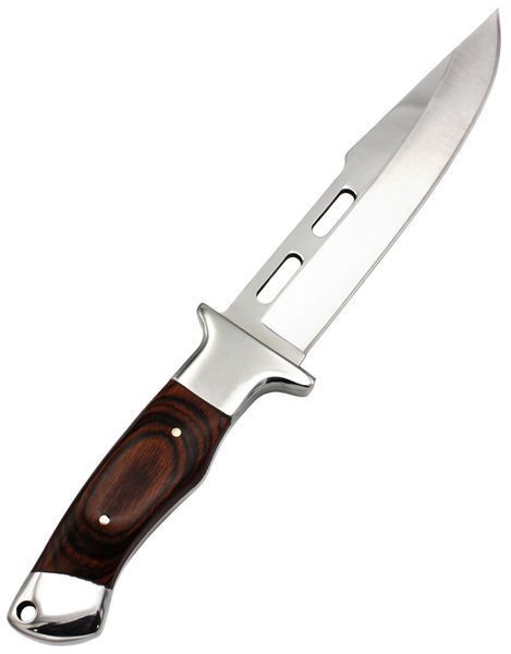 Ніж мисливський Colunbia A02 із чохлом довжиною 30см Коричневий 7_01033 фото