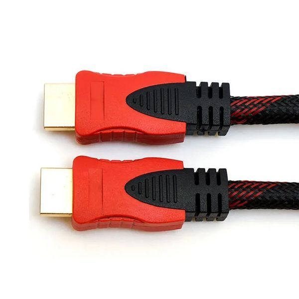 Кабель HDMI v1.4 1.2м для высококачественной передачи данных Black-Red 7_02750 фото