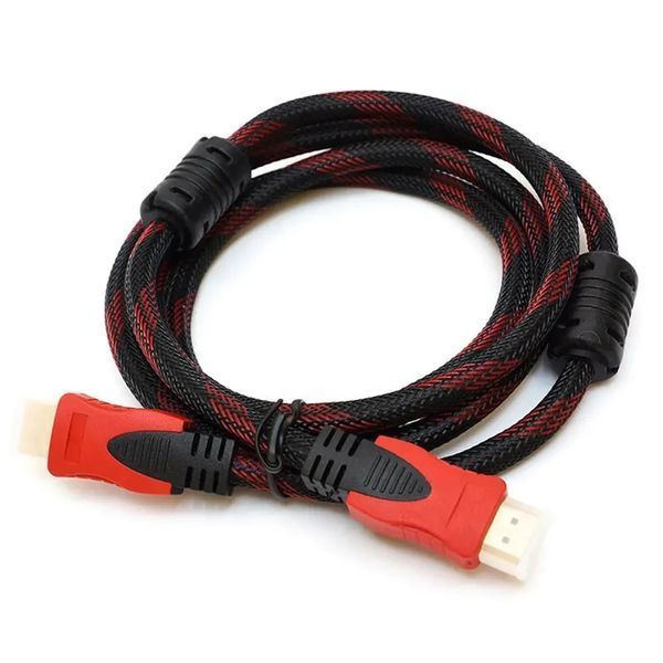 Кабель HDMI v1.4 1.2м для высококачественной передачи данных Black-Red 7_02750 фото