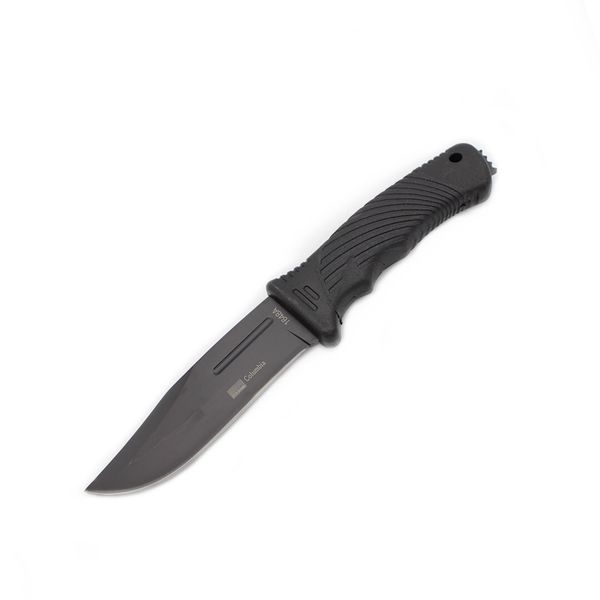 Охотничий нож Colunbia 1648A с чехлом 23 см для тактики Black 7_01865 фото