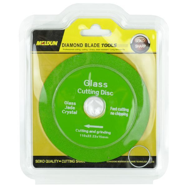 Алмазный диск GlassPro GCD-16 для стекла и плитки 110х15х22.23 мм зеленый 3_05833 фото