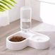 Автоматическая кормушка для питомцев Pet Love Bowl с поилкой White 3_05207 фото 1