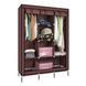 Складна шафа 88130 Storage Wardrobe 175х130х45 см коричнева 2_009505 фото 2