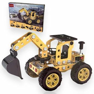 Дитячий металевий конструктор Excavator YK667 112 деталей 3_05725 фото