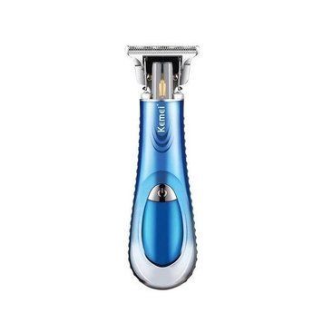 Тример Kemei KM-2297 акумуляторний для волосся та бороди 5 Вт Blue 3_03525 фото