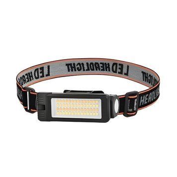 Фонарь налобный Police PL-195 SMD с аккумулятором и магнитом Type-C Черный 7_01828 фото