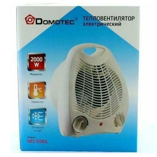 Тепловентилятор Domotec MS-5901 2000 Вт 2_006266 фото
