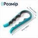 Универсальная открывалка BG-23 с эргономичными зонами 23 см Grey-Turquoise 3_08654 фото 6