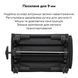 Тележка для животных CP-307 с телескопической ручкой 60x41x41 см Black 3_07112 фото 2
