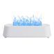 Арома-зволожувач повітря Flame Diffuser Humidifier з RGB та ефектом полум'я 200ml White 3_05208 фото 2