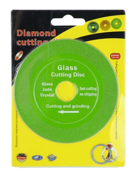Алмазный диск GlassPro GCD-14 для стекла и плитки 100х14х20 мм зеленый 3_05835 фото