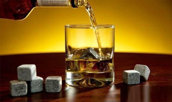 Охлаждающие камни для виски Whiskey Stone в наборе 3_1027 фото